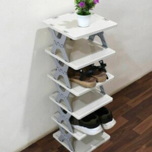 Multi-Layer Foldable Shoe Rack