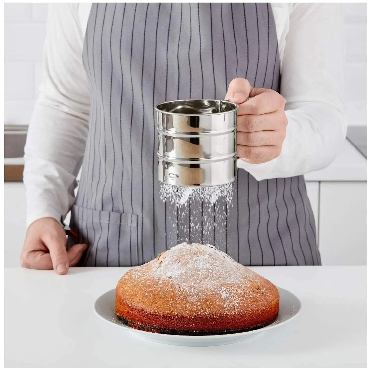 Stainless Steel Flour Sifter by IKEA - Image 3